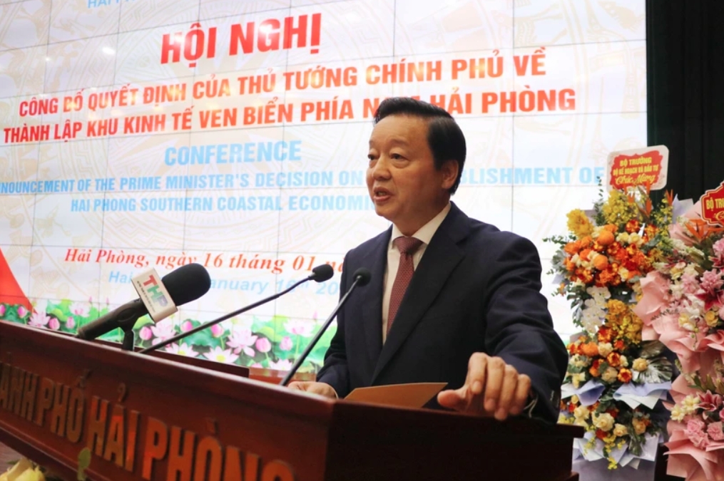 Hai Phong Southern Coastal Economic Zone established